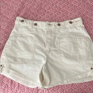 Free people denim shorts